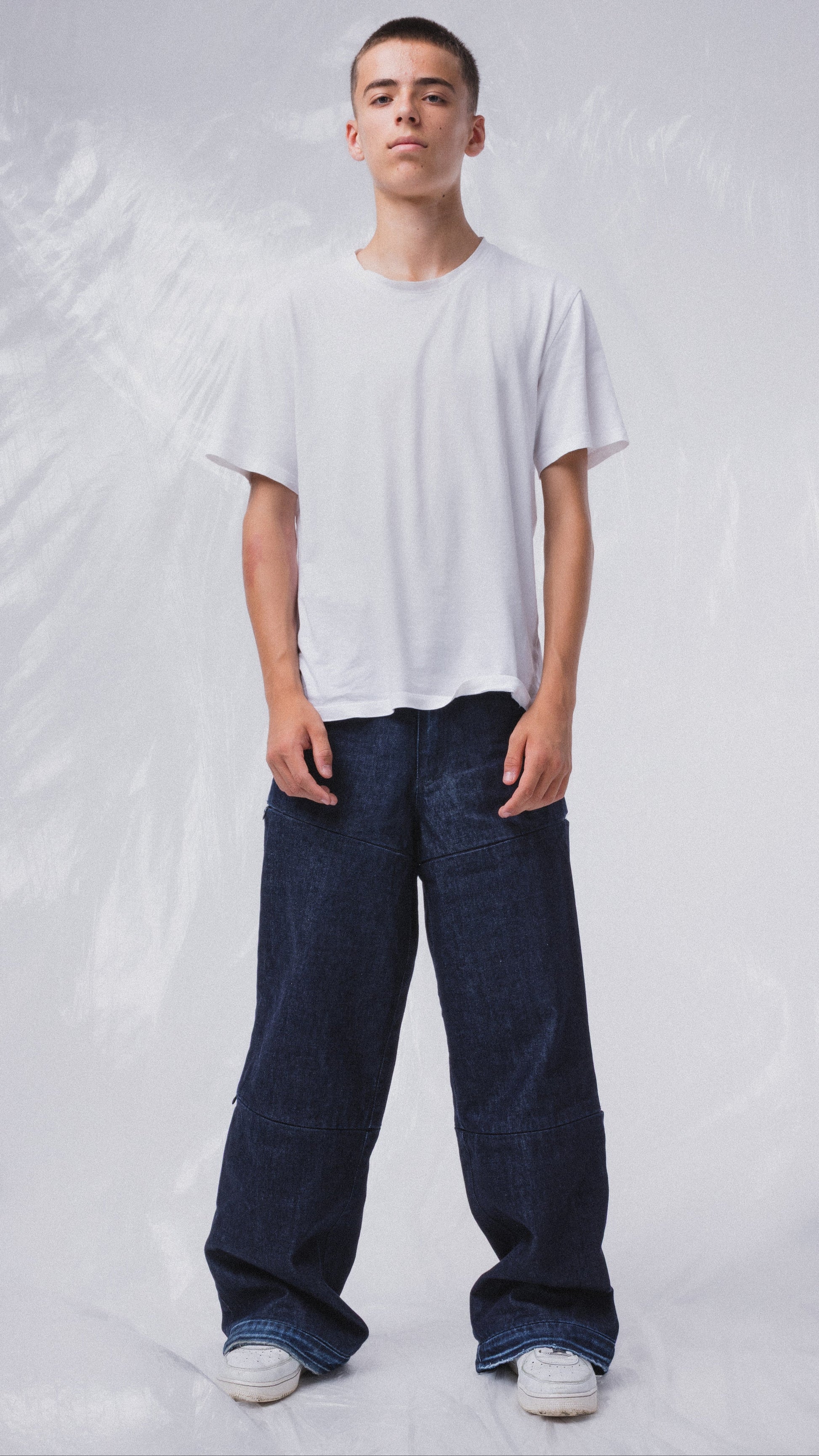 Il classico denim, he non tramonta mai, ma evoluto, con un sistema di zip intercambiabili